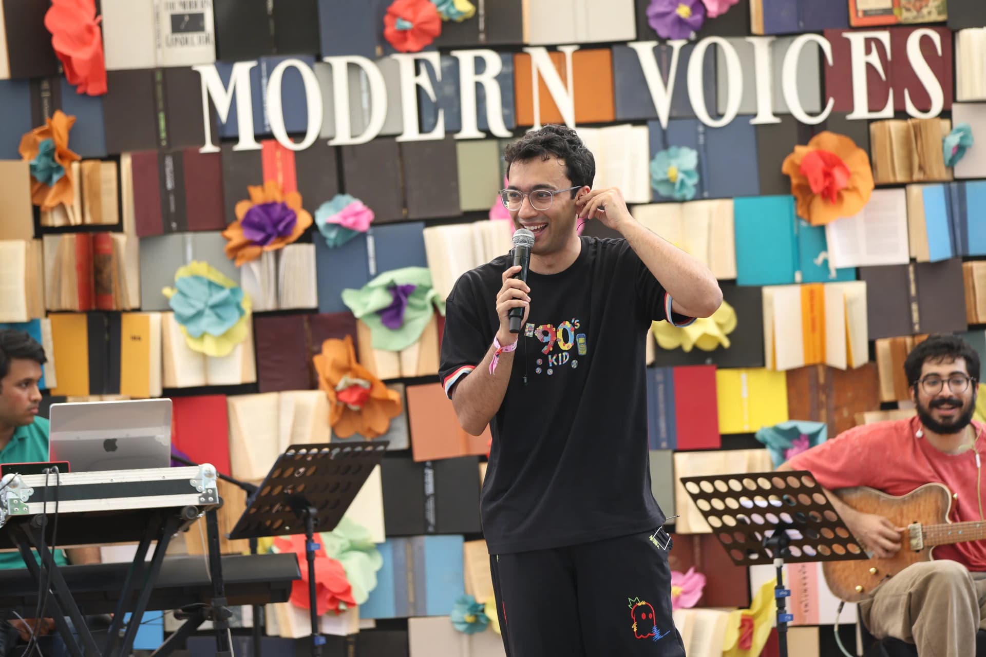 Kids enjoying a Cham Cham Express concert