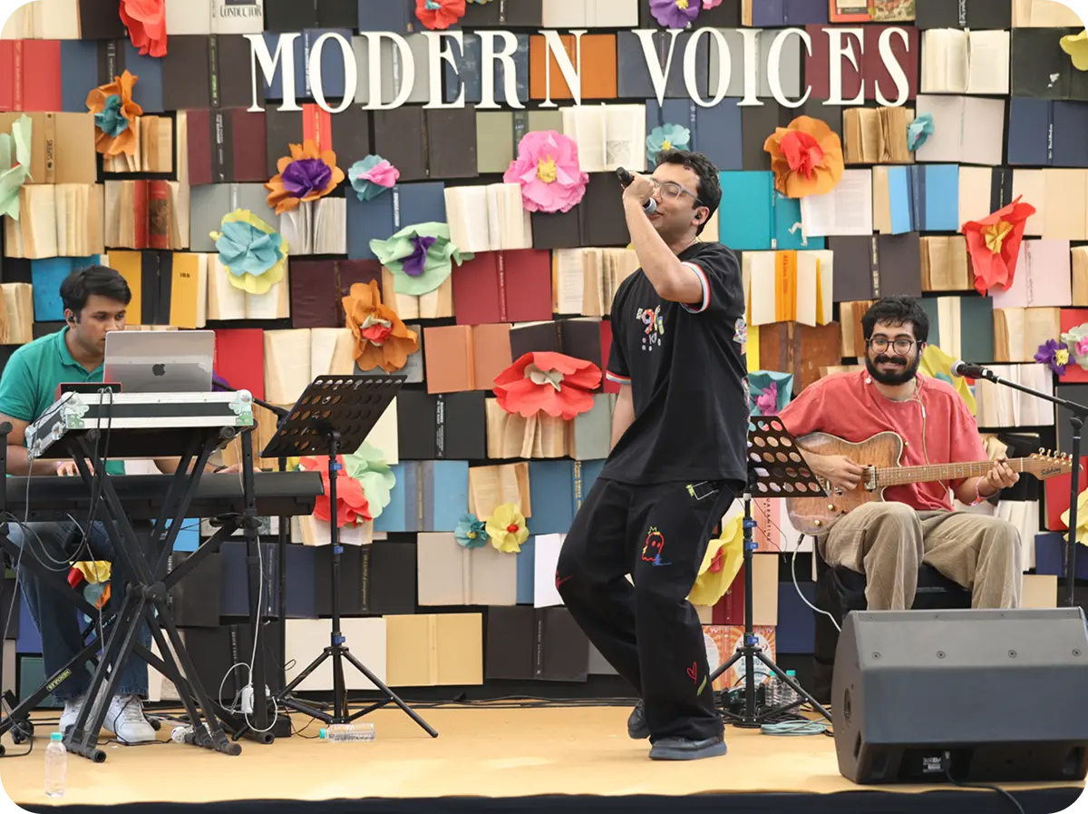 Full stage performance view